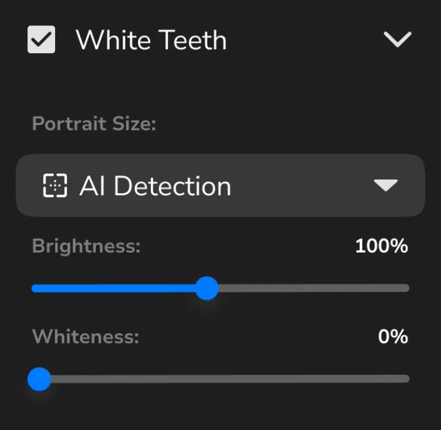White Teeth.
